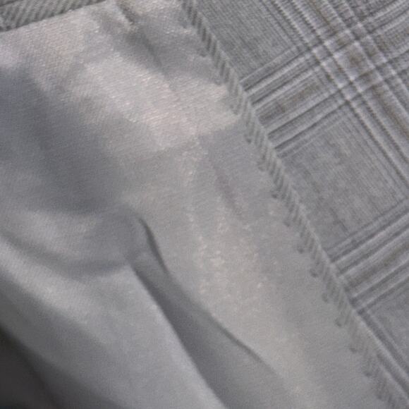 Alfani Men's Slim Fit Dinner Jacket Blazer Grey Plaid 46L $360 - Picture 6 of 10